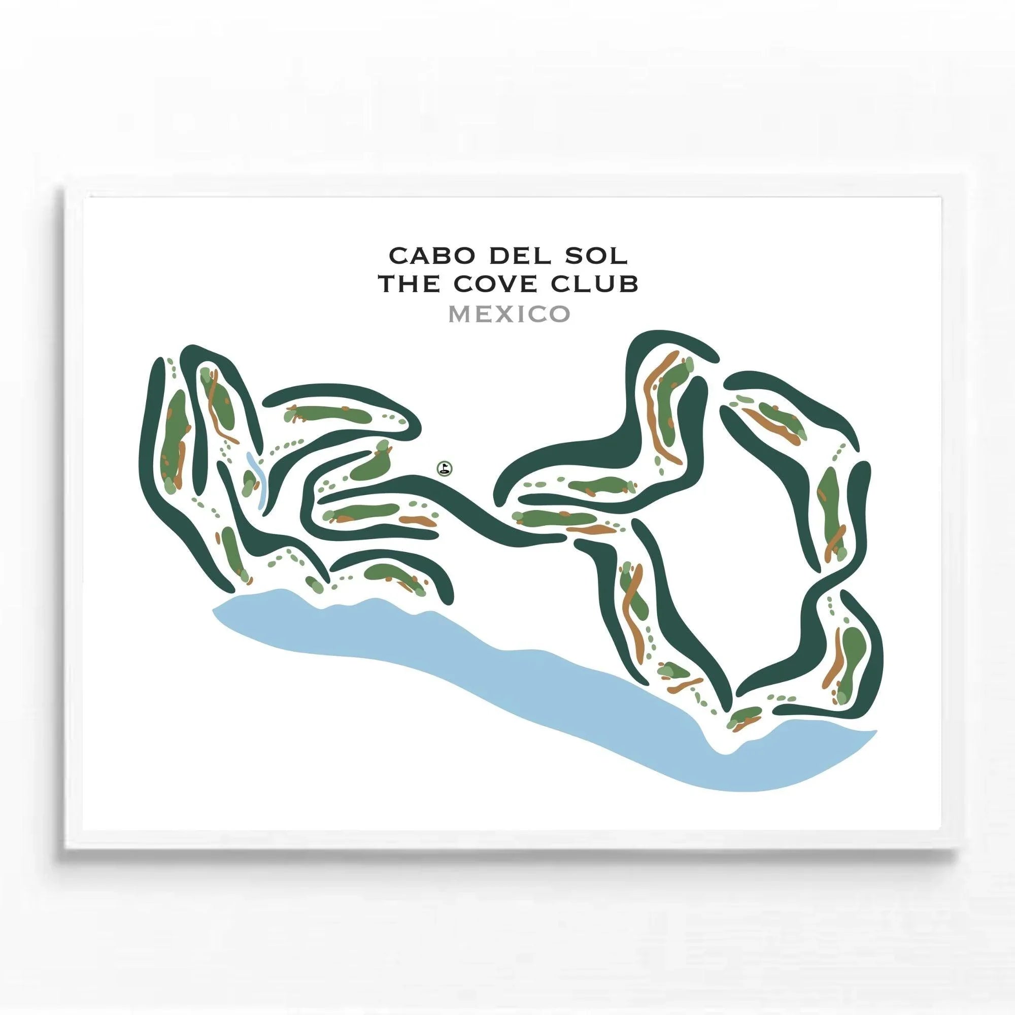 Cabo del Sol the Cove Club, Mexico - Printed Golf Courses
