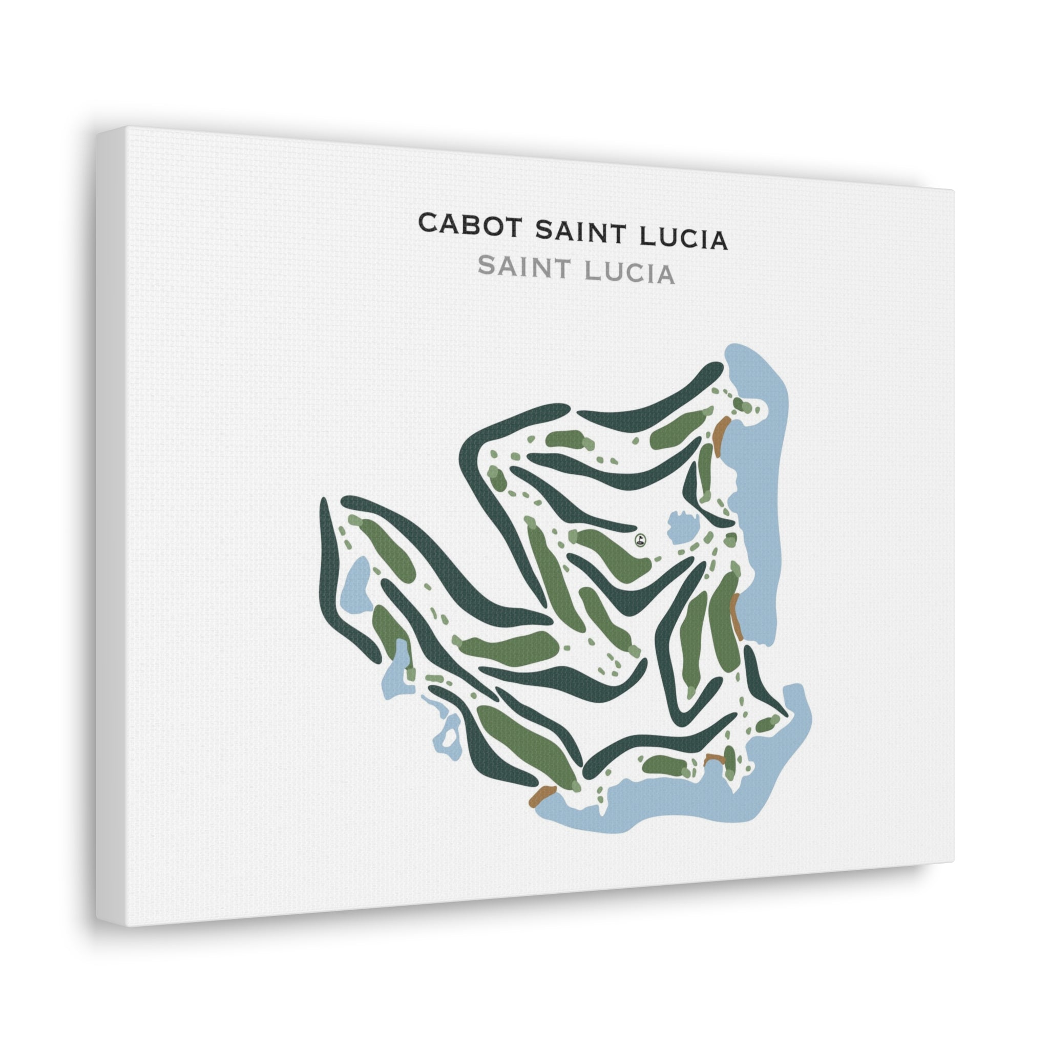 Cabot Saint Lucia, Saint Lucia - Printed Golf Courses