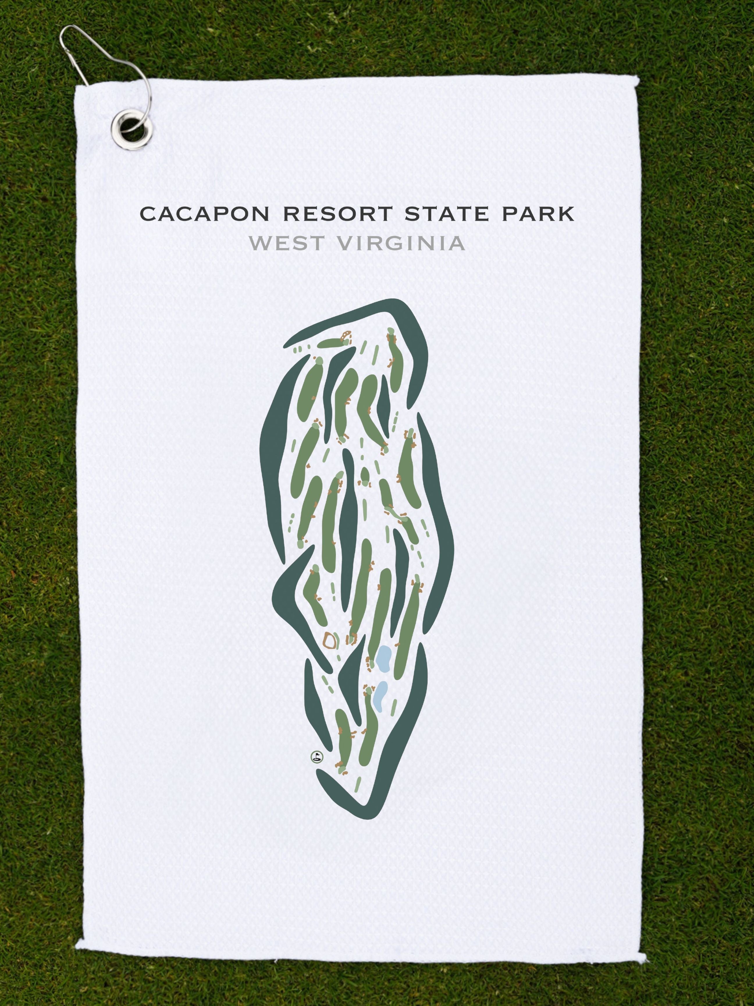 Cacapon Resort State Park, West Virginia - PORTRAIT - Printed Golf Courses