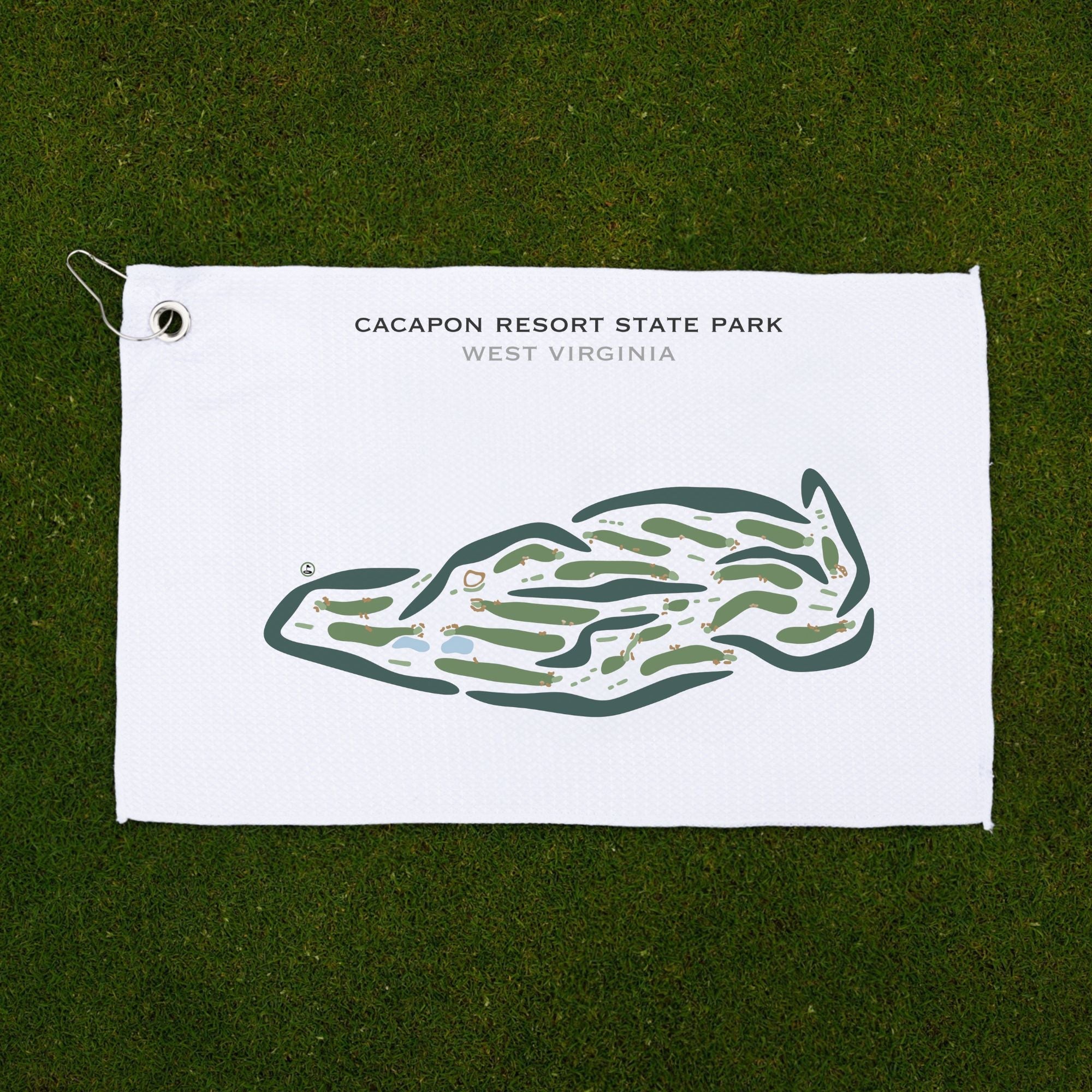 Cacapon Resort State Park, West Virginia - Printed Golf Courses