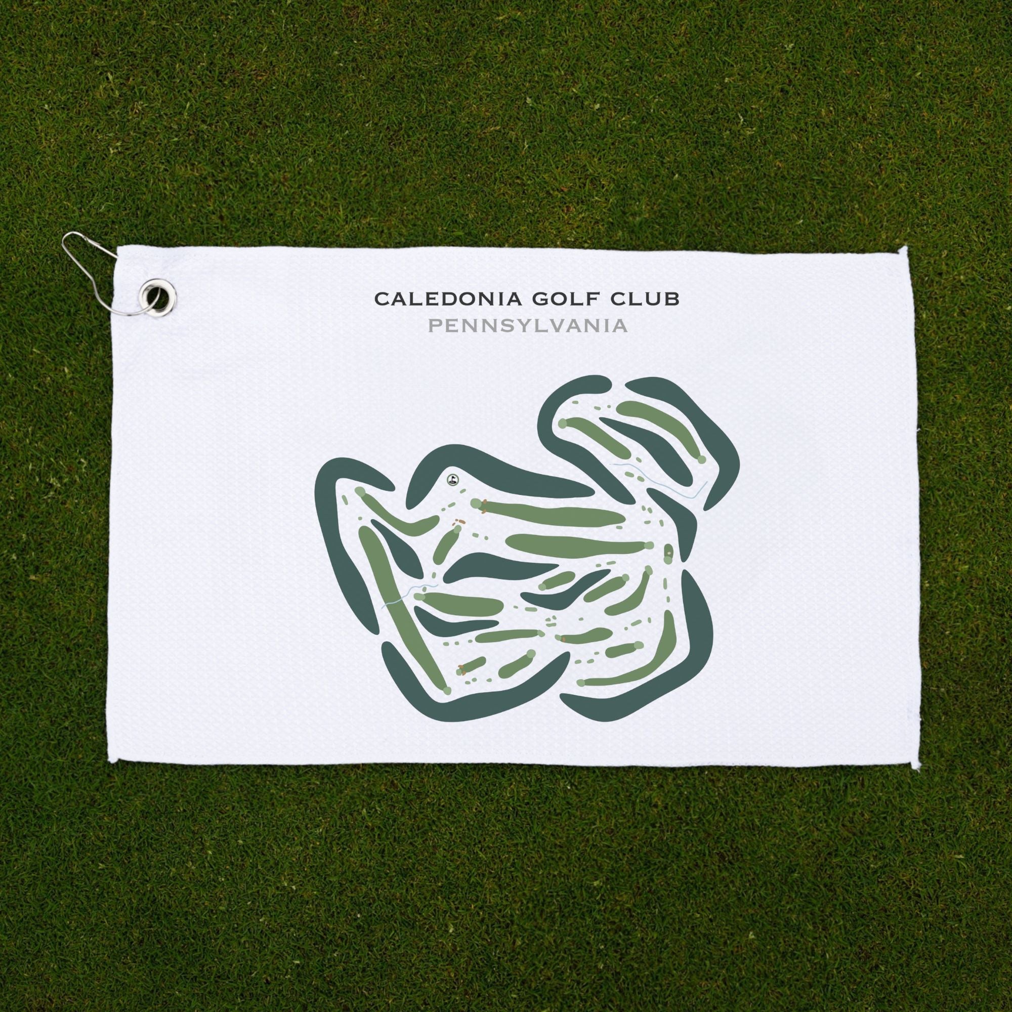 Caledonia Golf Club, Pennsylvania - Printed Golf Courses