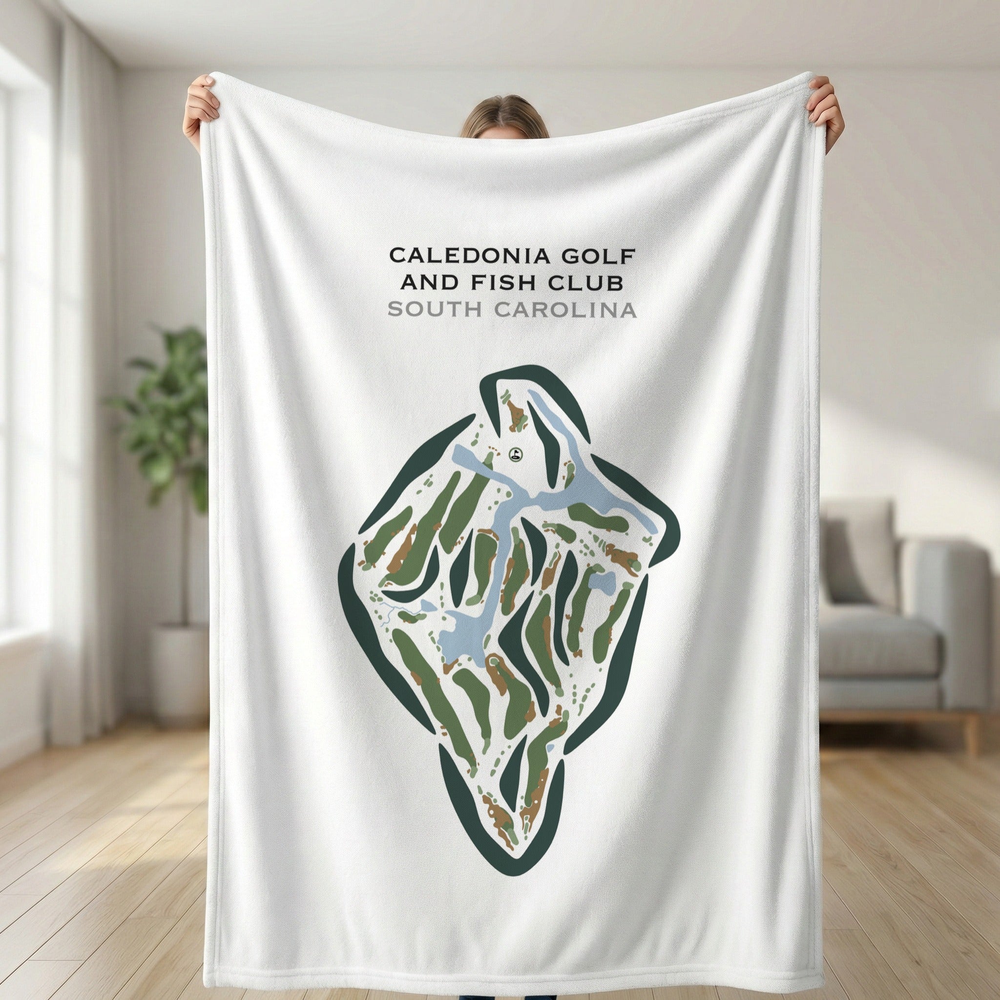 Caledonia Golf and Fish Club, South Carolina - Printed Golf Courses