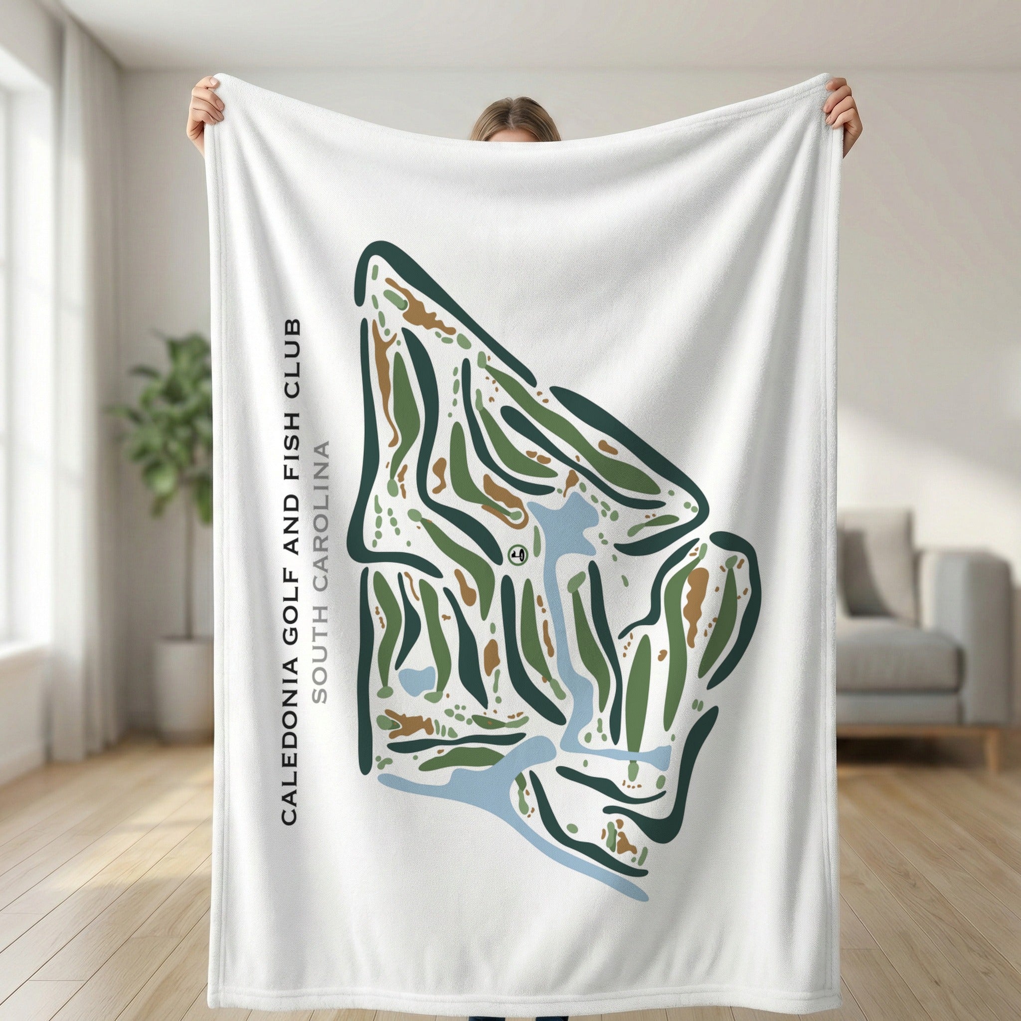 Caledonia Golf and Fish Club, South Carolina - Printed Golf Courses