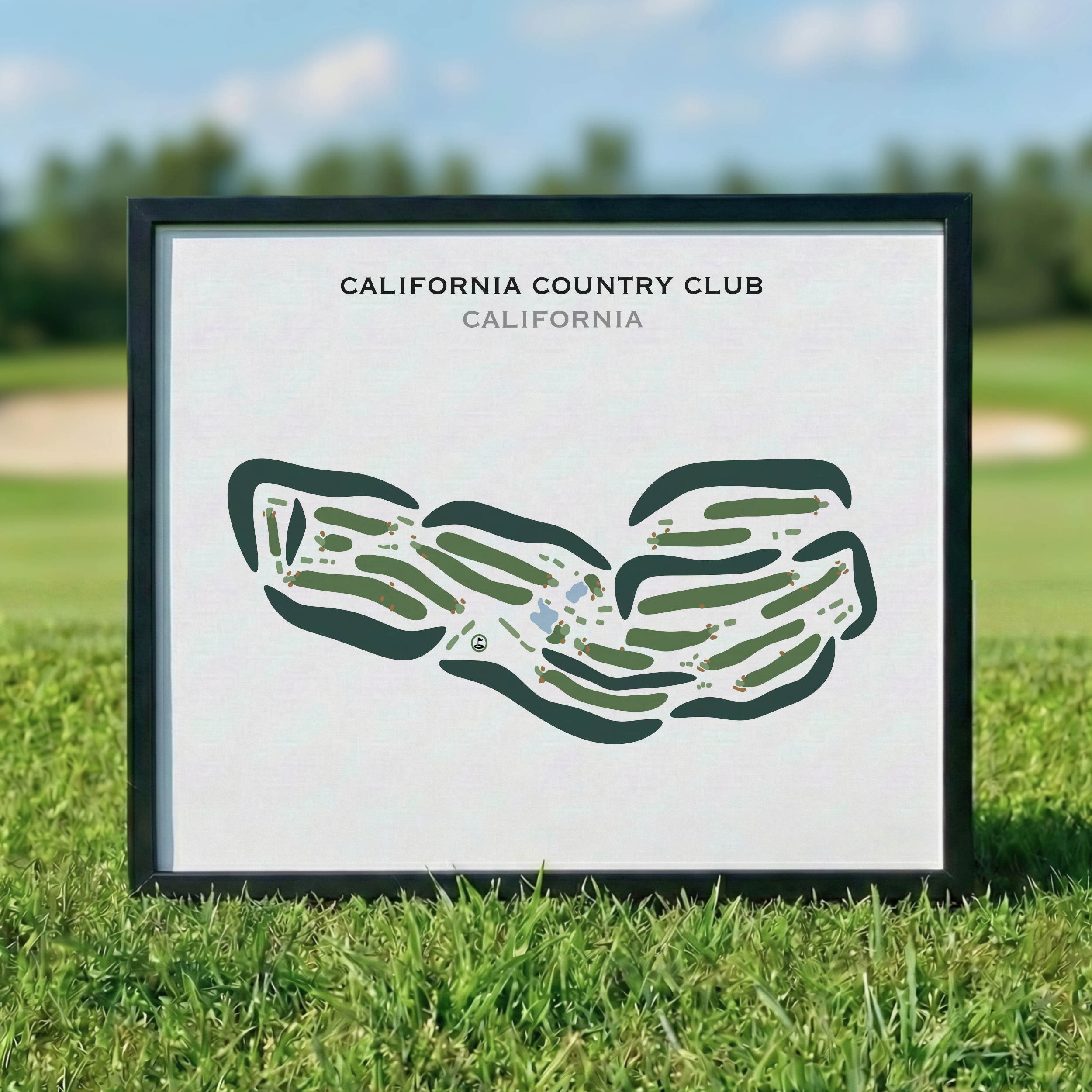California Country Club, California - Printed Golf Courses