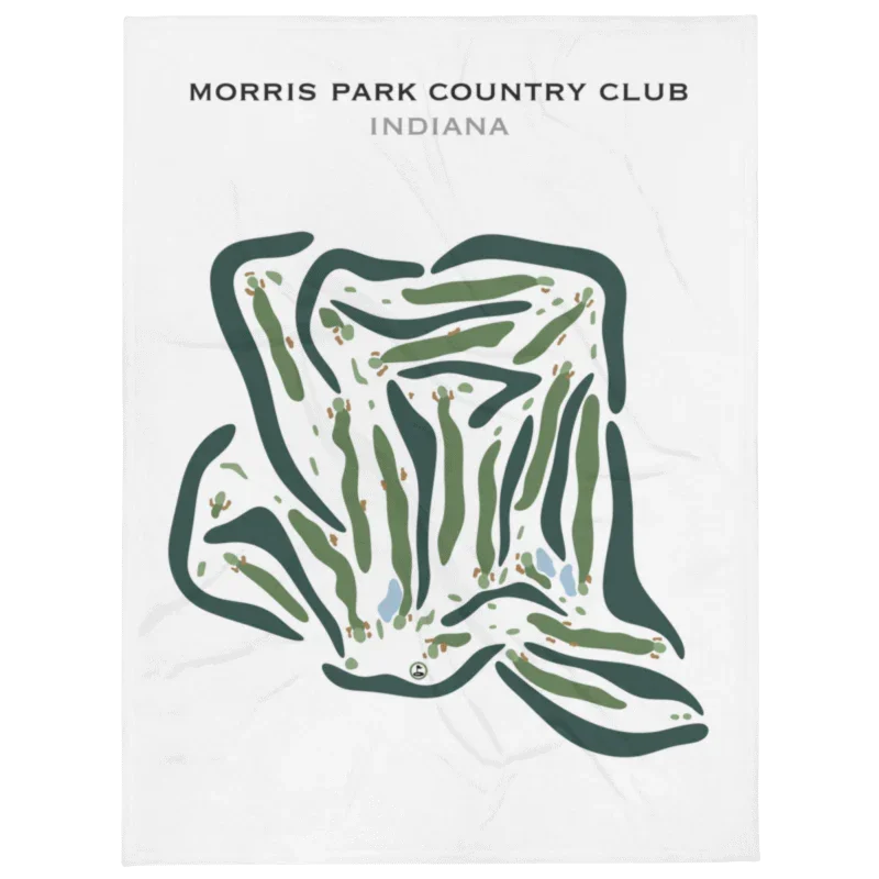 Morris Park Country Club, Indiana - Printed Golf Courses