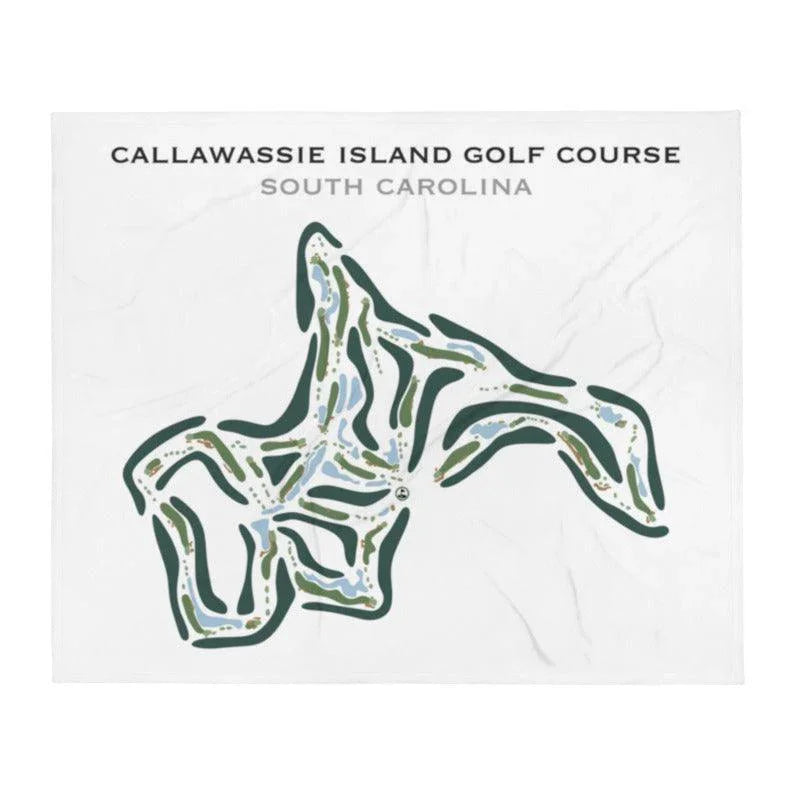 Callawassie Island Golf Course, South Carolina - Printed Golf Course