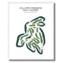 Callippe Preserve Golf Course, California - Printed Golf Courses
