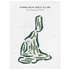 Camaloch Golf Club, Washington - Printed Golf Courses
