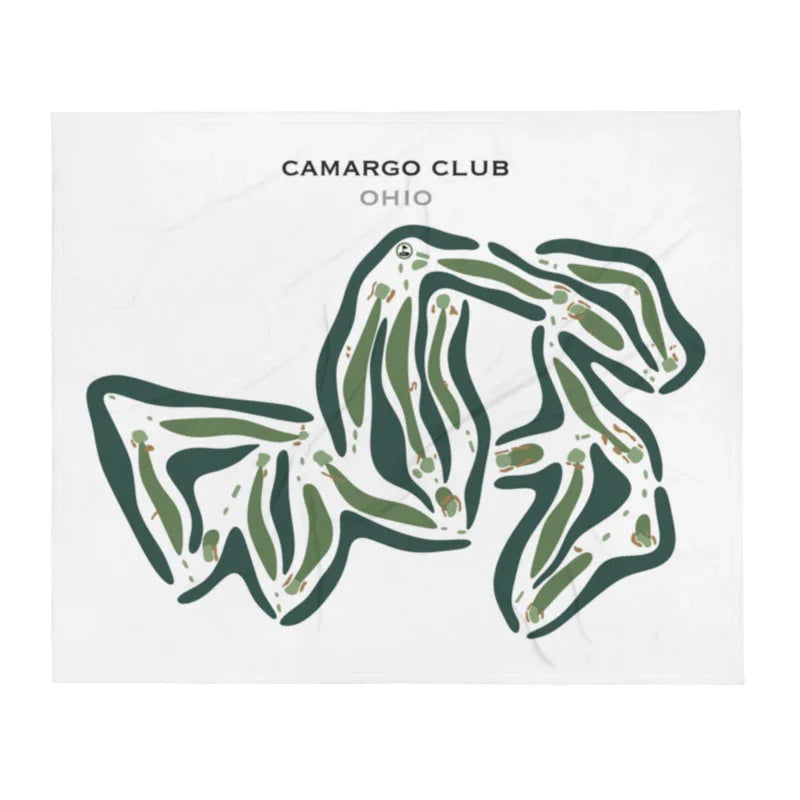 Camargo Club, Ohio - Printed Golf Courses
