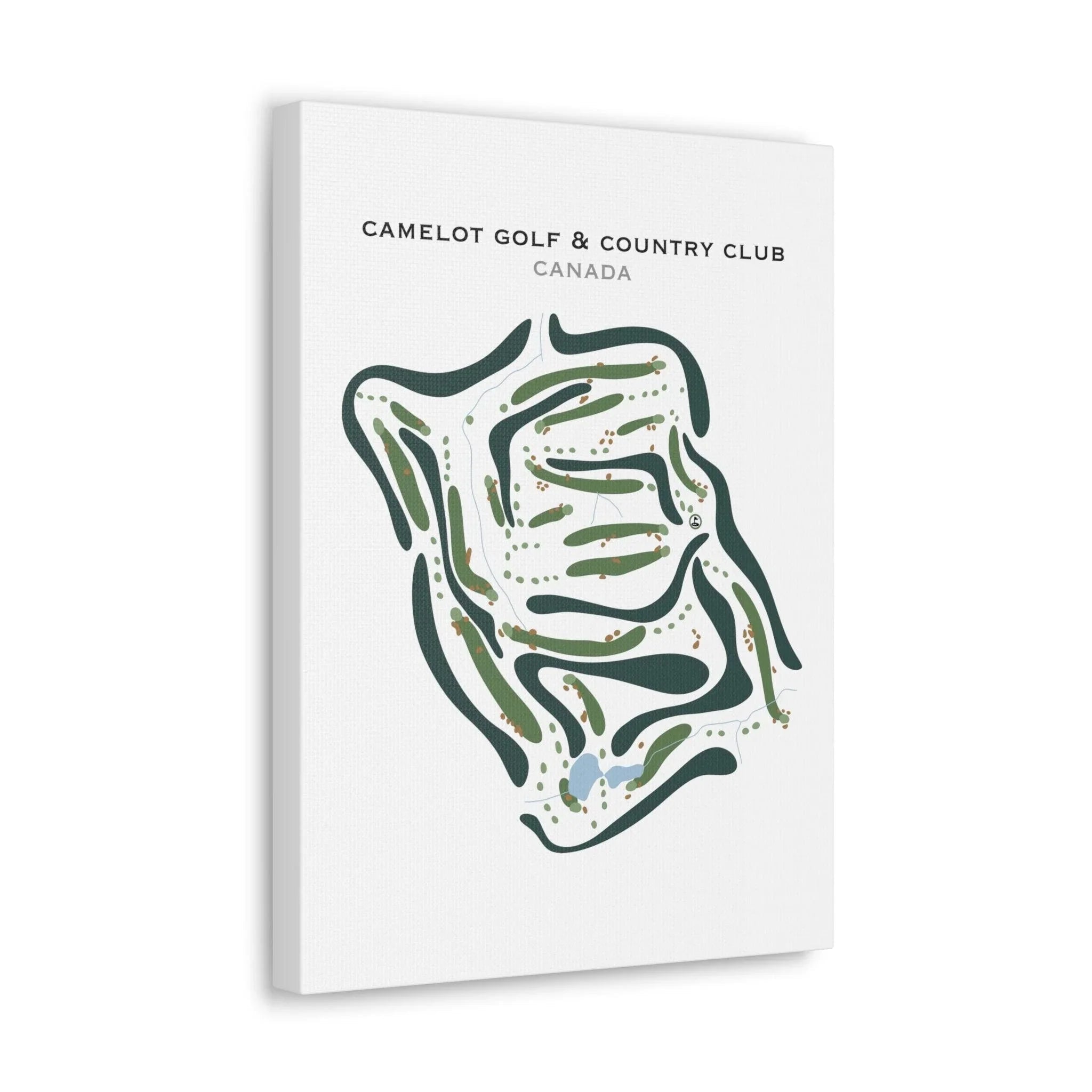 Camelot Golf & Country Club, Canada - Printed Golf Courses
