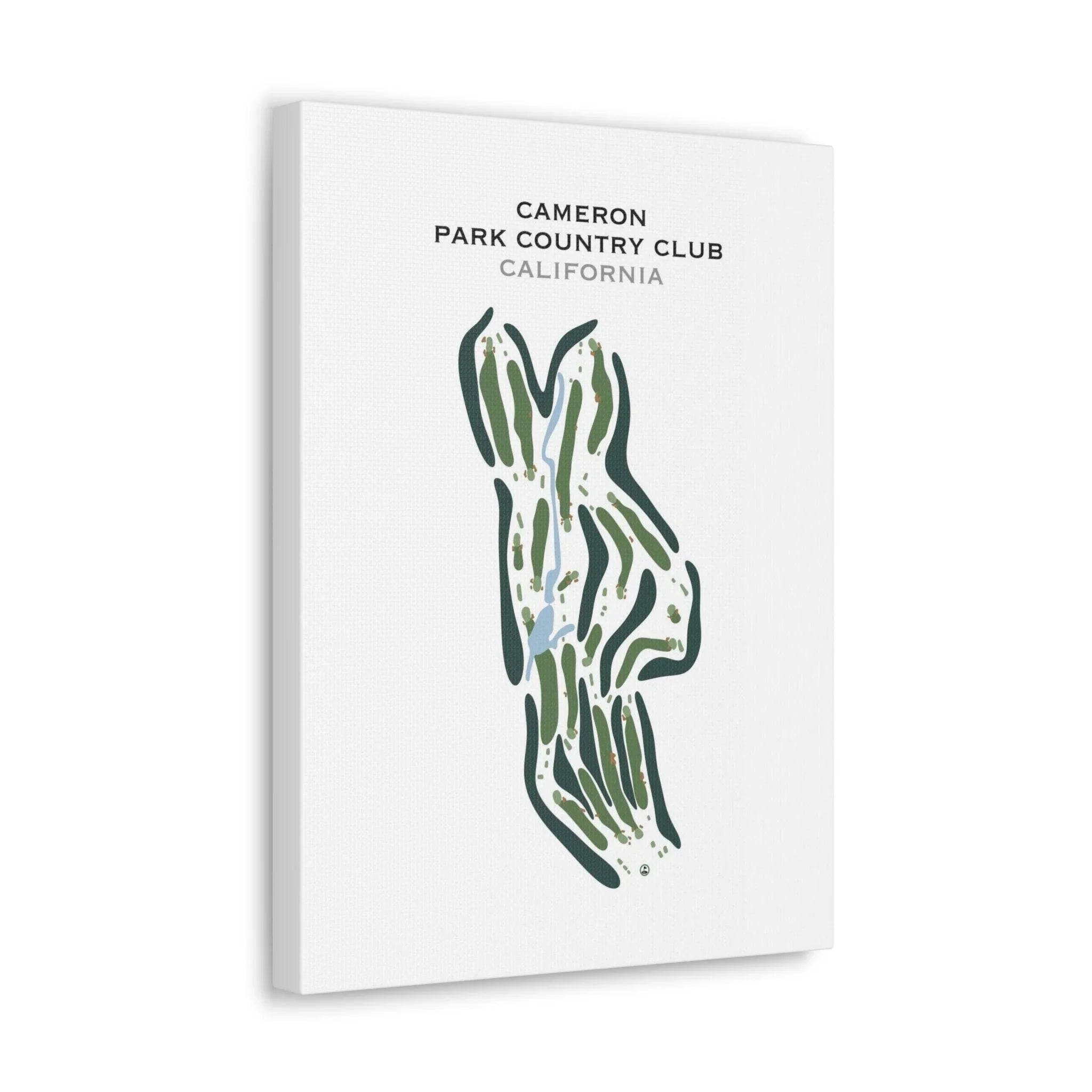 Cameron Park Country Club, California - Printed Golf Course