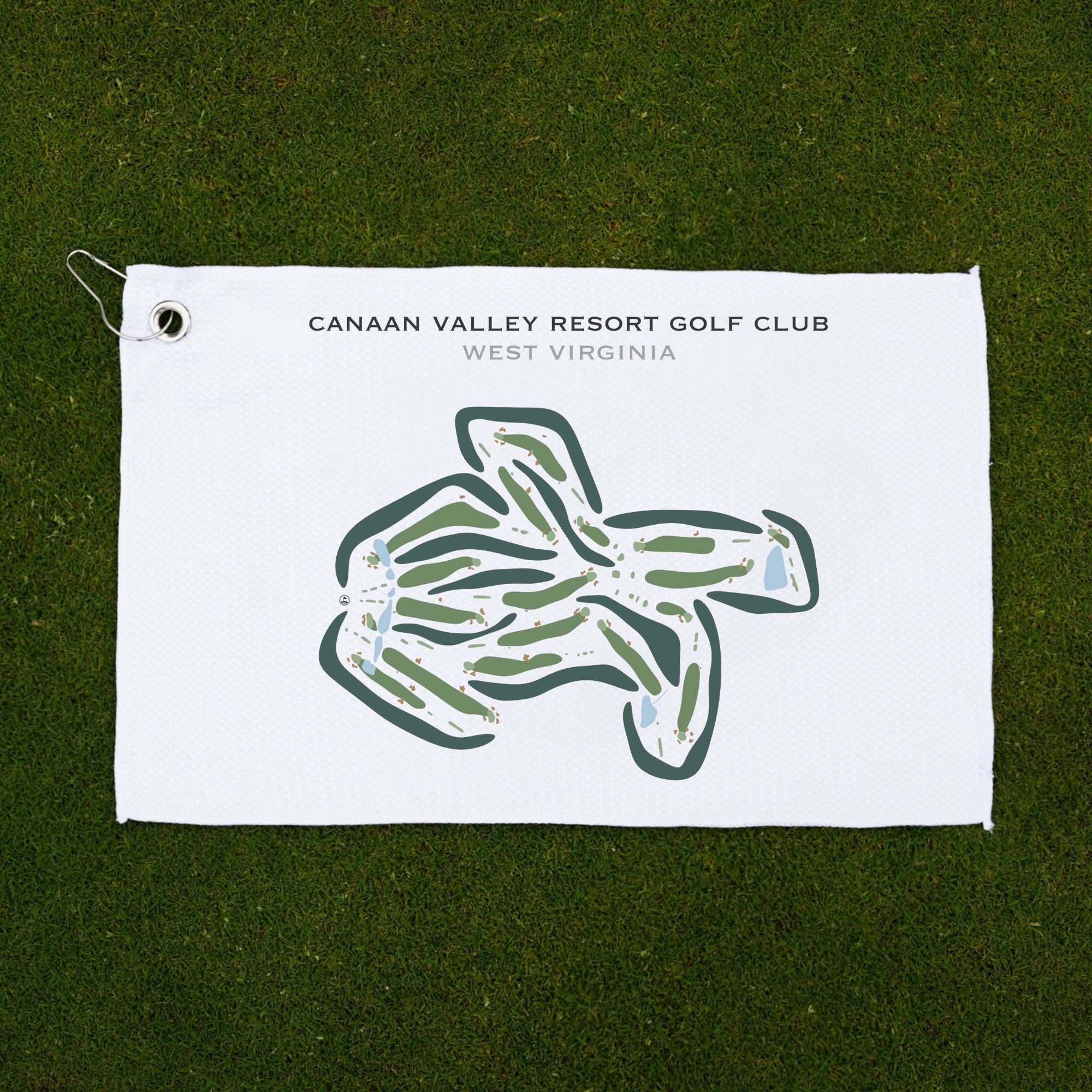 Canaan Valley Resort Golf Club, West Virginia - Printed Golf Courses
