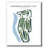Canandaigua Country Club, New York - Printed Golf Courses