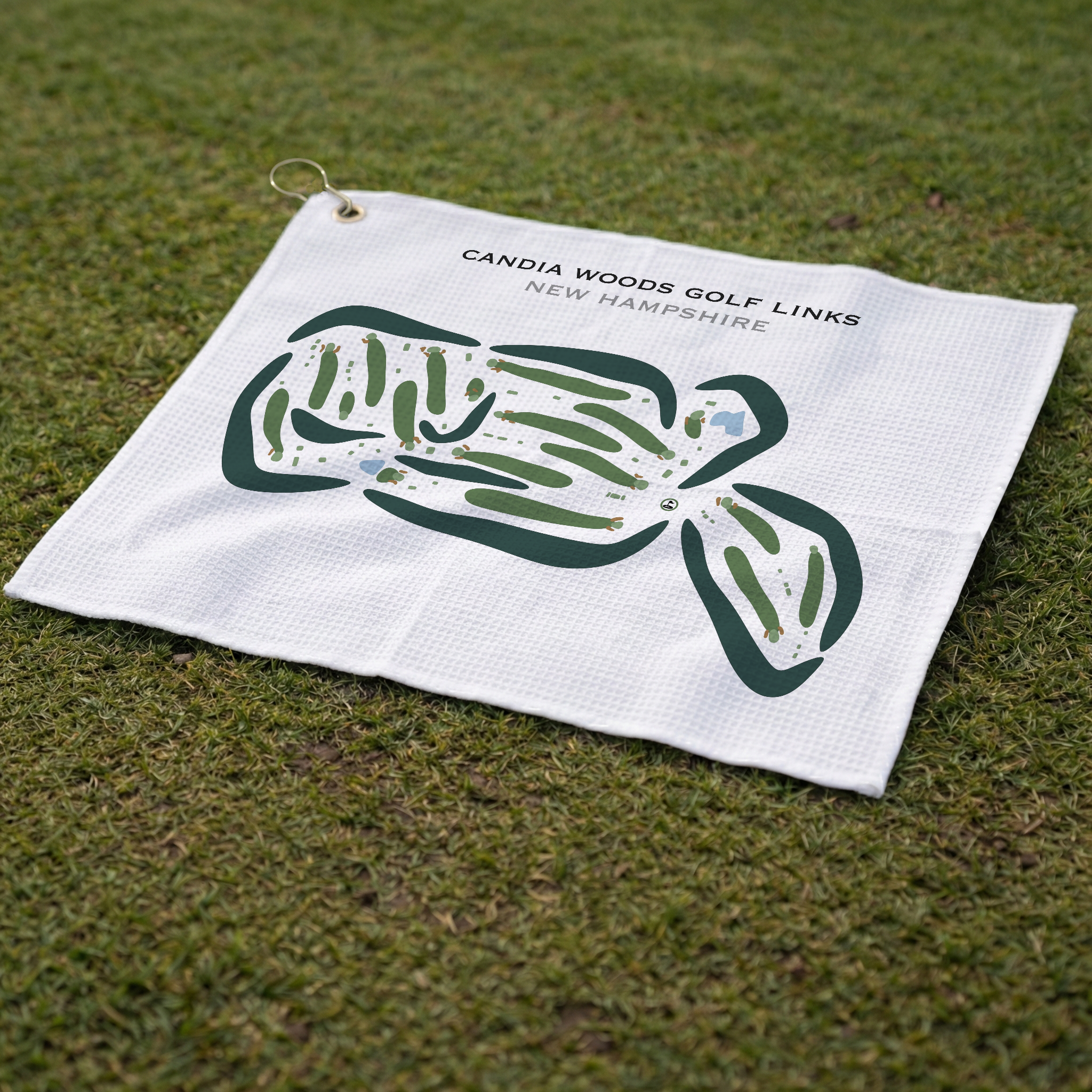 Candia Woods Golf Links, New Hampshire - Printed Golf Courses