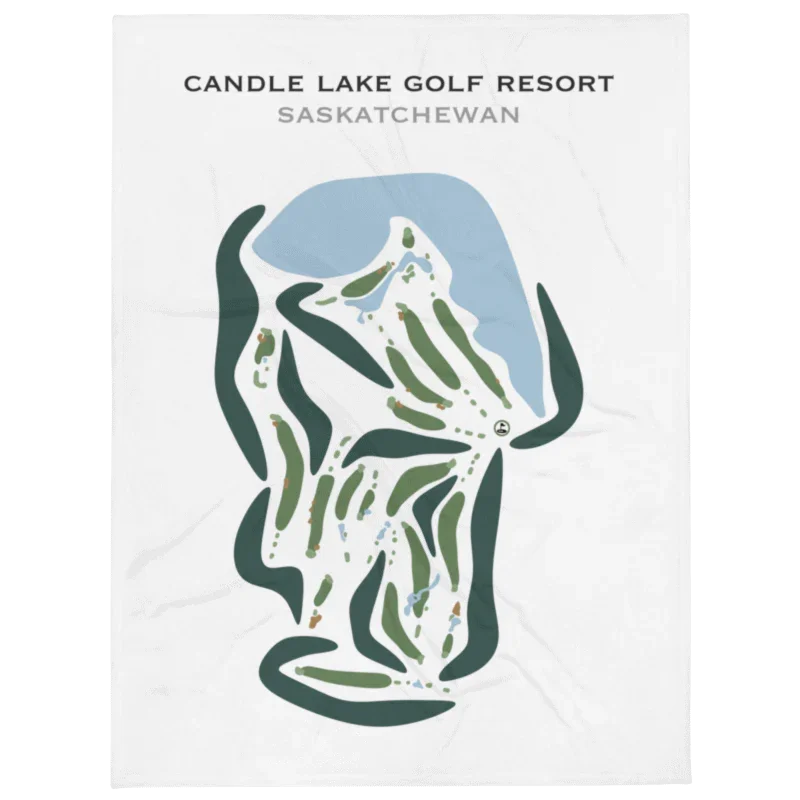 Candle Lake Golf Resort, Saskatchewan - Printed Golf Courses