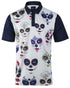 Candy Skulls Mens Golf Polo Shirt by ReadyGOLF