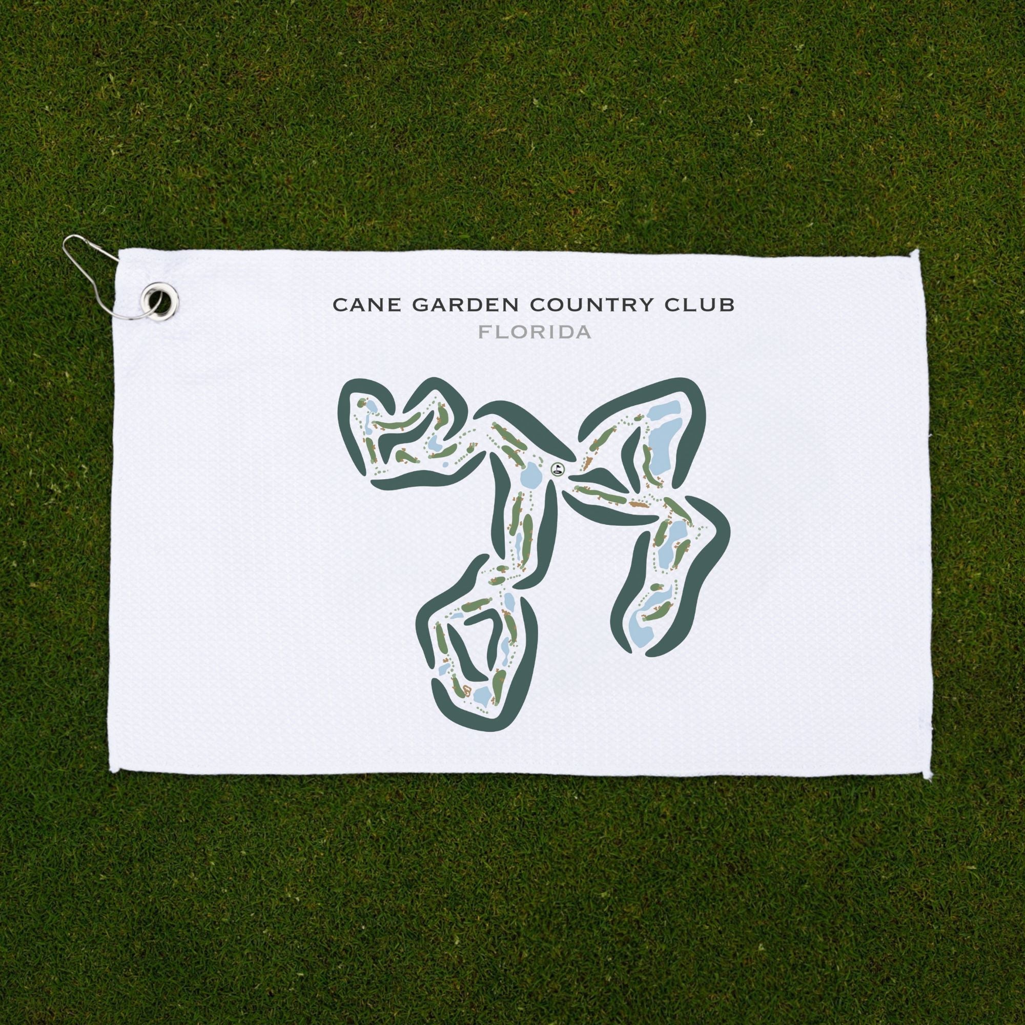 Cane Garden Country Club, Florida - Printed Golf Courses