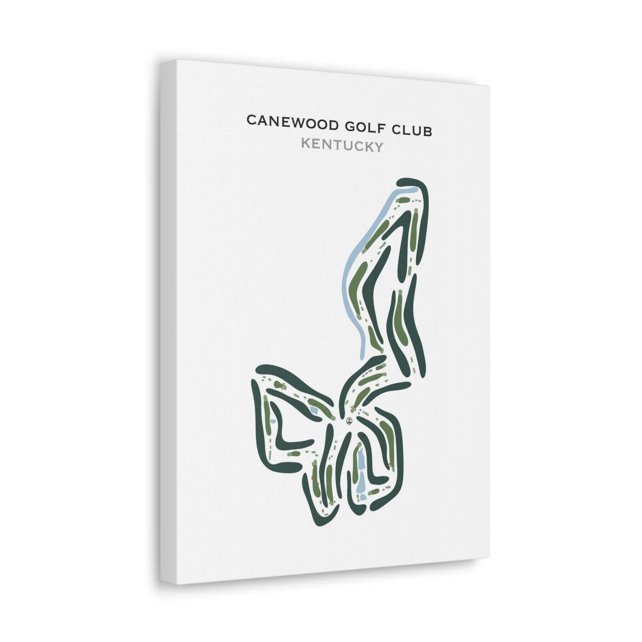 Canewood Golf Club, Kentucky - Printed Golf Course