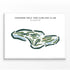 Canmore Golf & Curling Club, Alberta, Canada - Printed Golf Courses