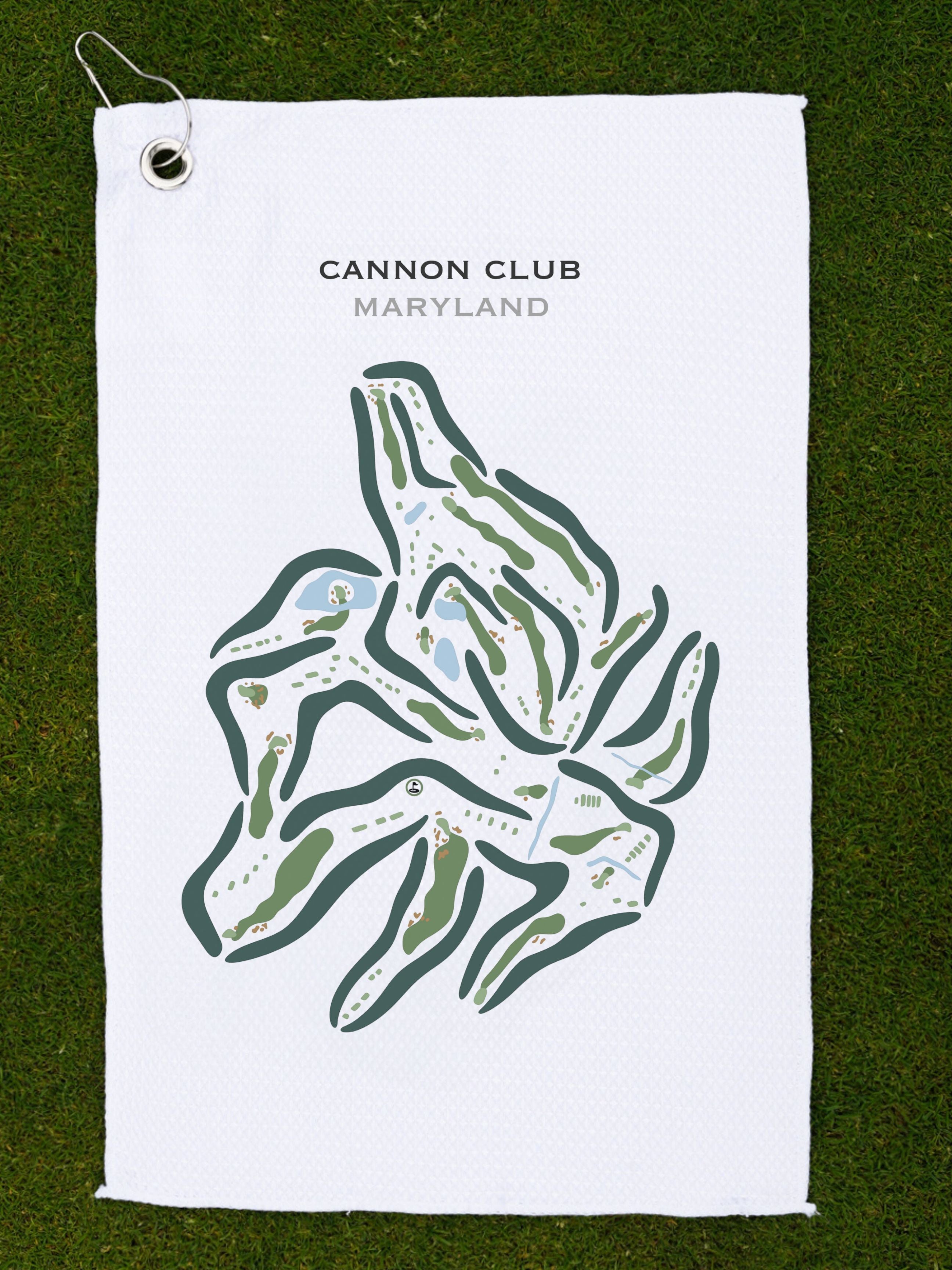 The Cannon Club, Maryland - Printed Golf Courses