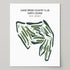 Canoe Brook Country Club, North Course, New Jersey - Printed Golf Course