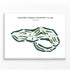 Canyon Creek Country Club, Texas - Printed Golf Courses