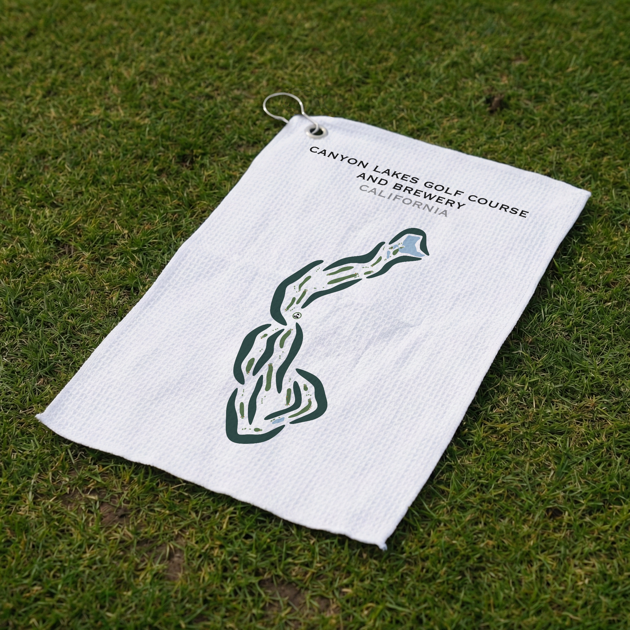 Canyon Lakes Golf Course & Brewery, California - Printed Golf Courses