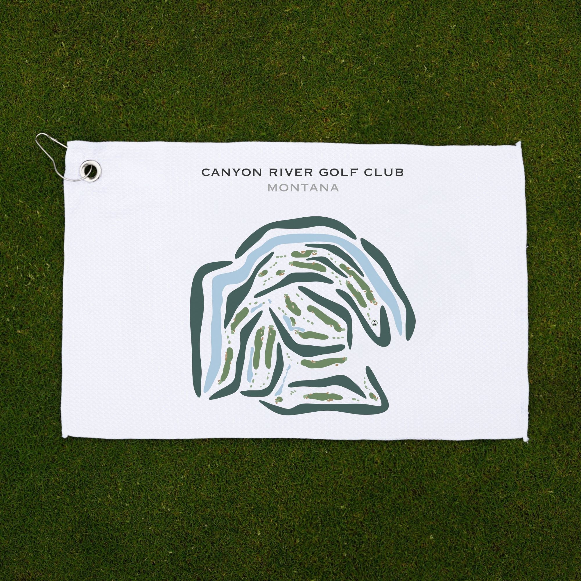 Canyon River Golf Club, Montana - Printed Golf Courses