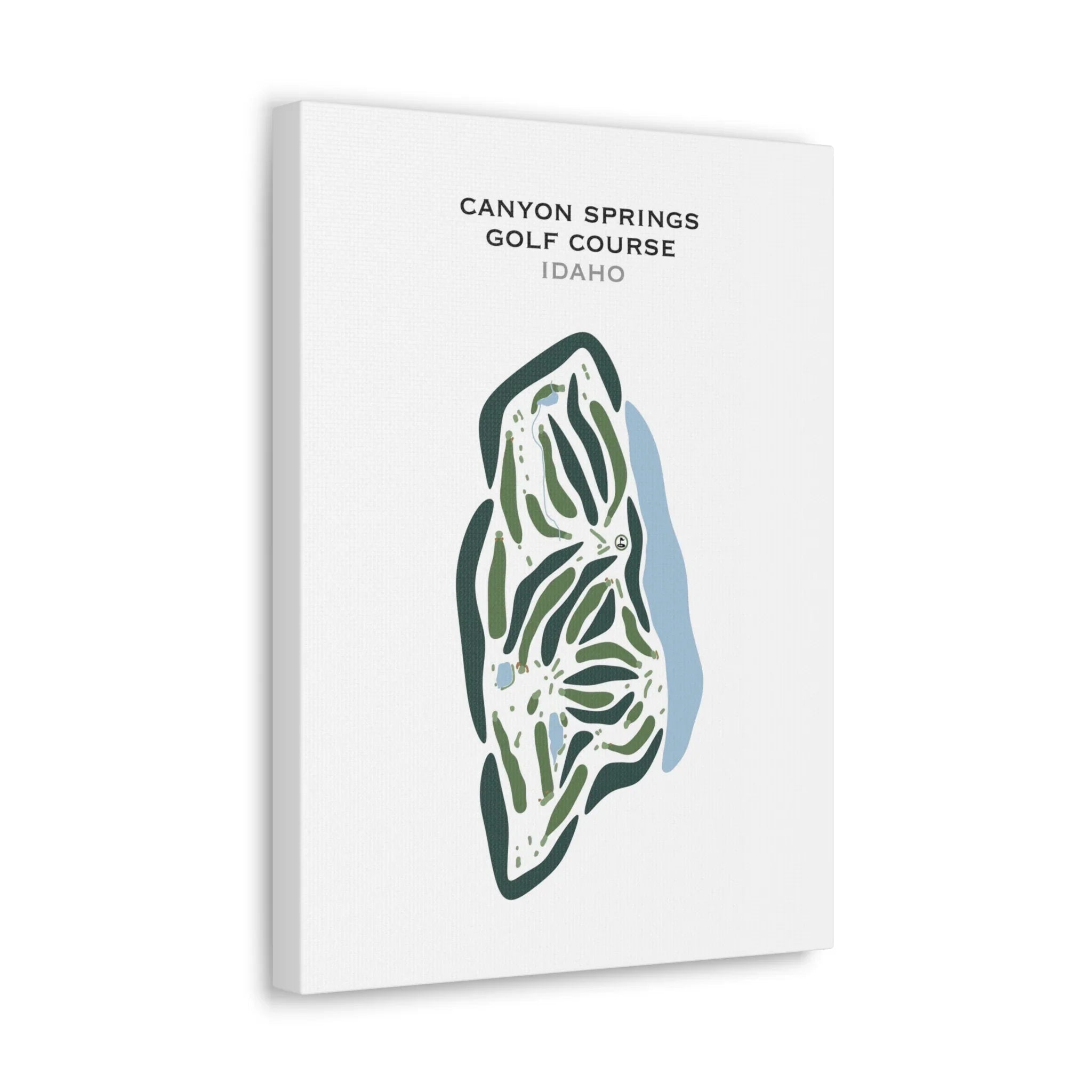 Canyon Springs Golf Course, Idaho - Printed Golf Courses
