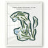 Cape Fear Country Club, North Carolina - Printed Golf Courses