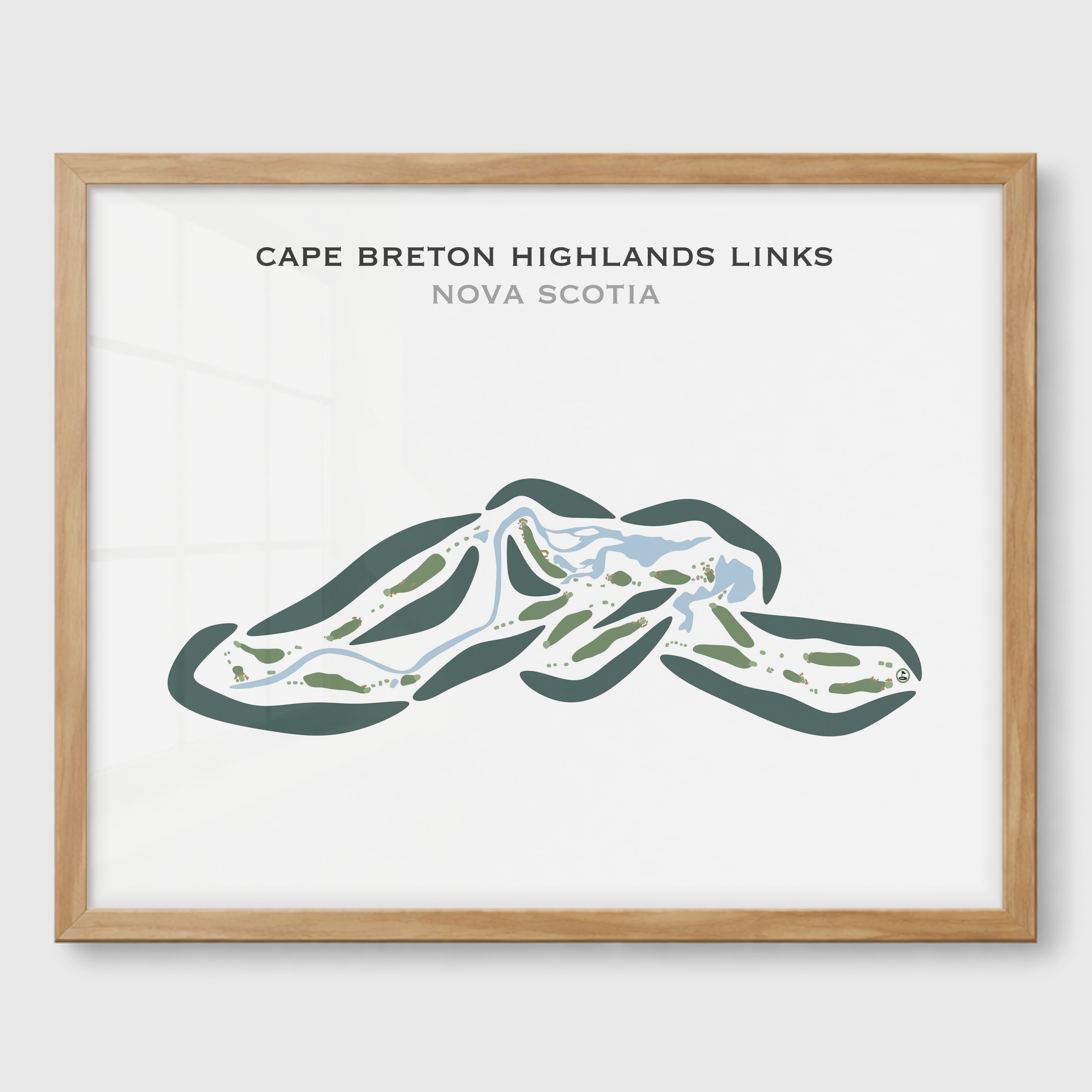 Cape Breton Highlands Links, Nova Scotia - Printed Golf Courses