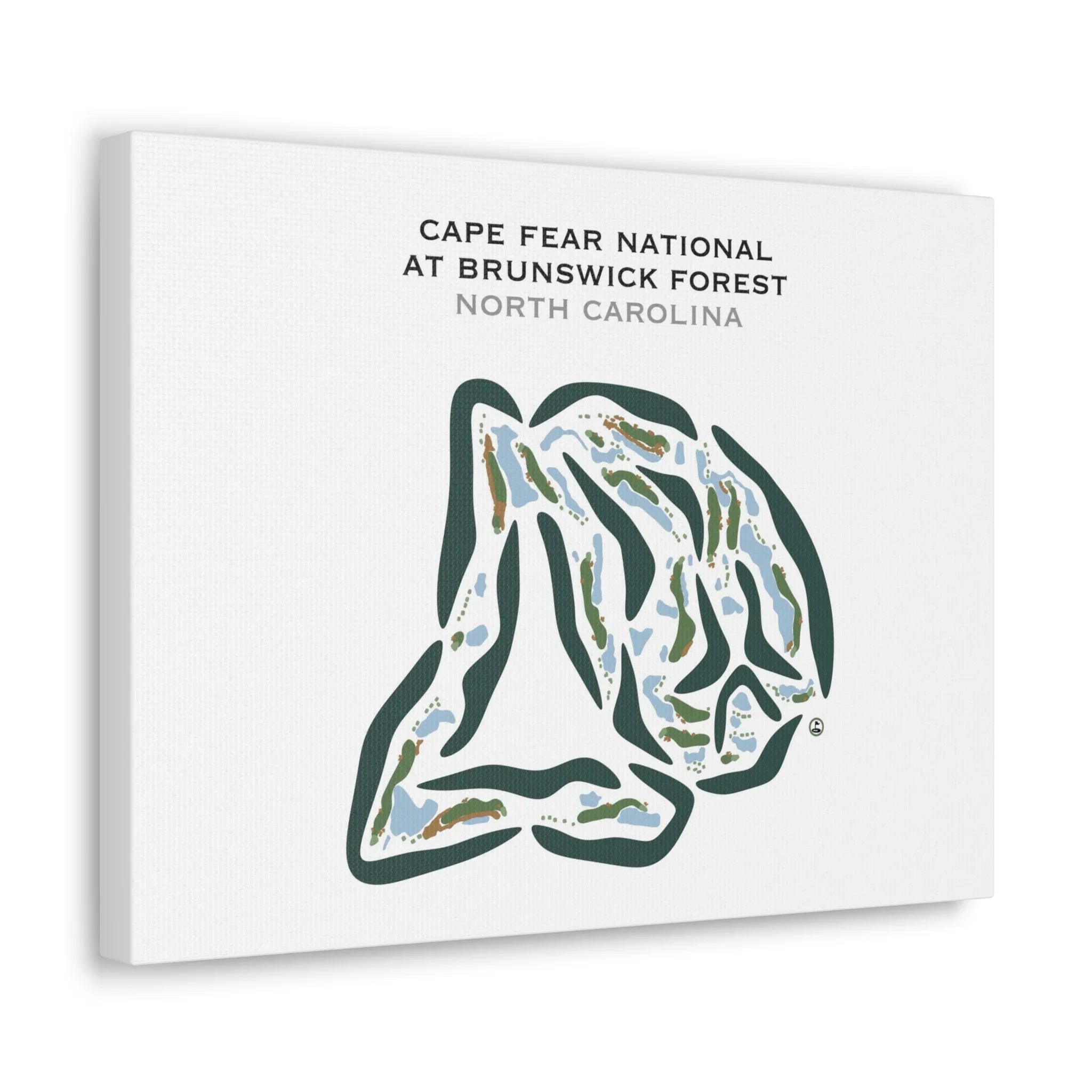 Cape Fear National Golf Course at Brunswick Forest, North Carolina - Printed Golf Courses