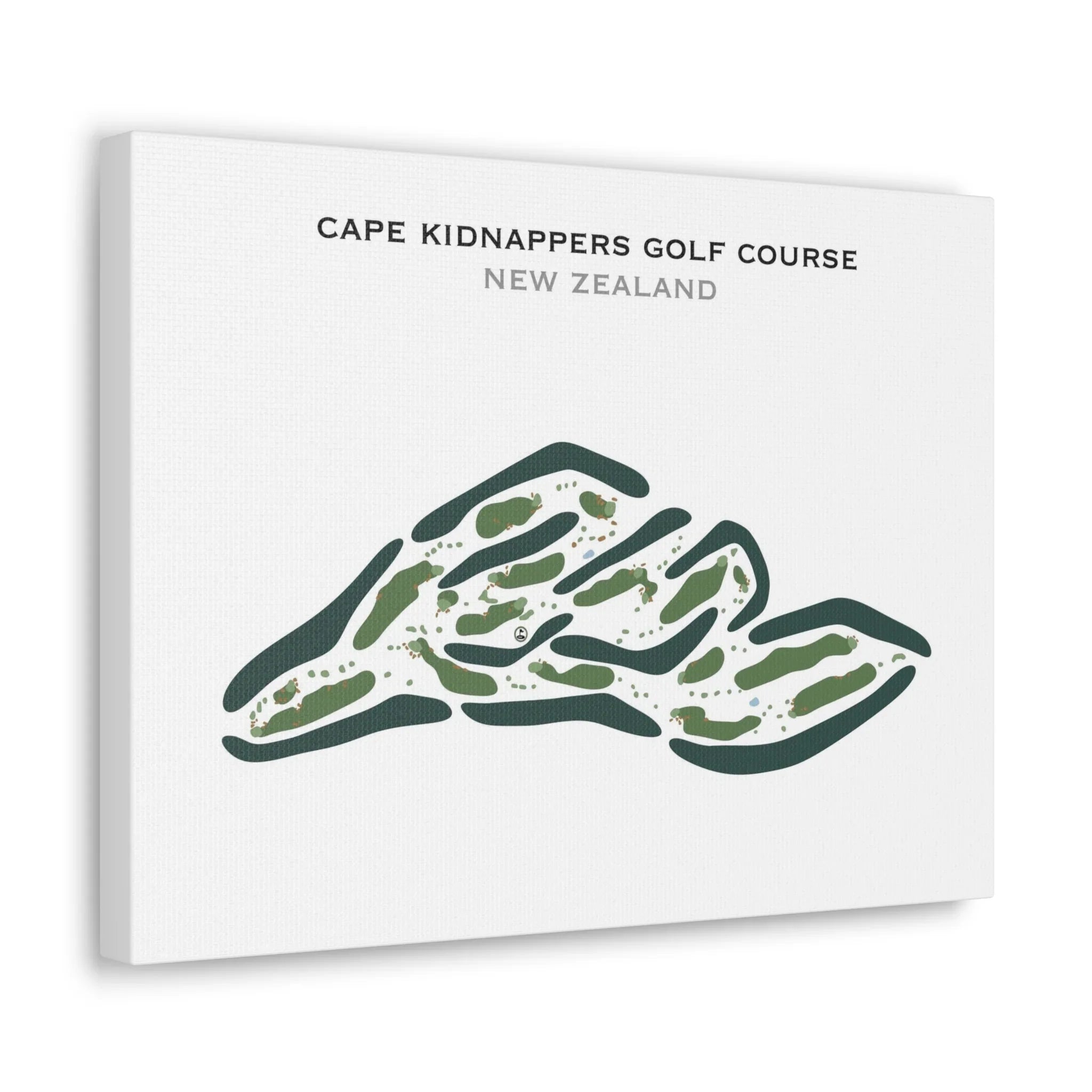 Cape Kidnappers Golf Course, New Zealand - Printed Golf Courses