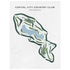 Capital City Country Club, Georgia - Printed Golf Courses