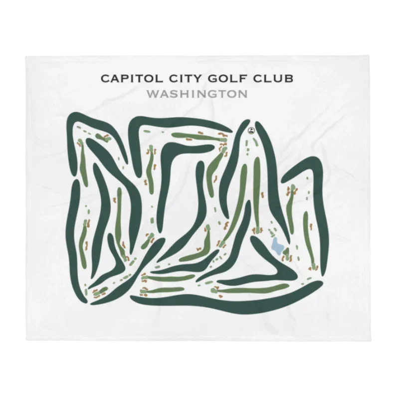 Capitol City Golf Club, Washington - Printed Golf Courses