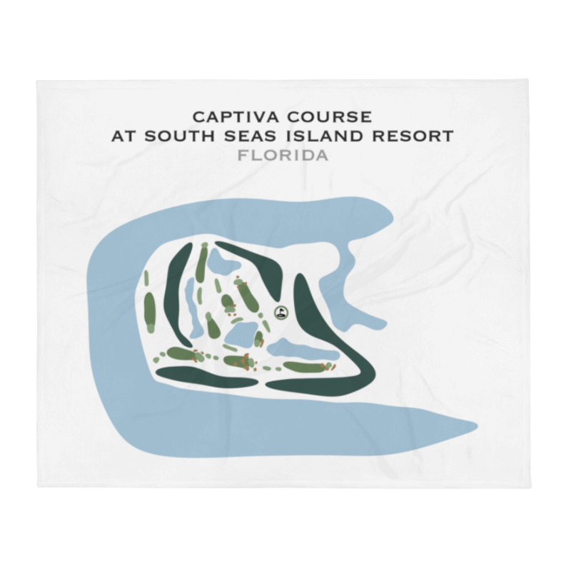 Captiva Course at South Seas Island Resort, Florida - Printed Golf Courses
