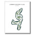 Carbon Country Club, Utah - Printed Golf Courses