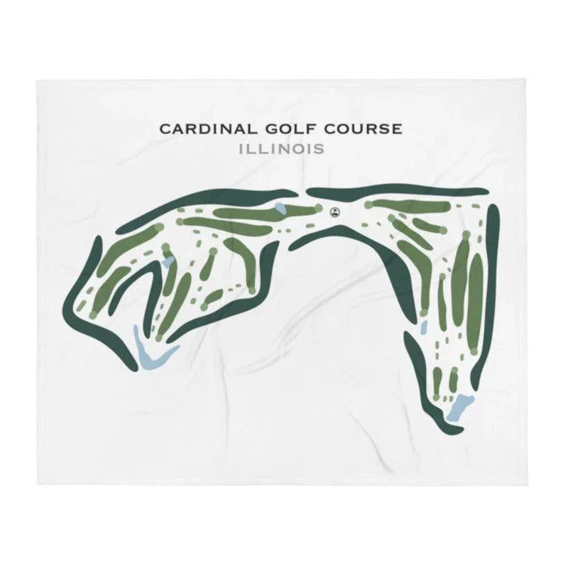 Cardinal Golf Course, Illinois - Printed Golf Course