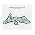 Cariari Country Club, Costa Rica - Printed Golf Courses