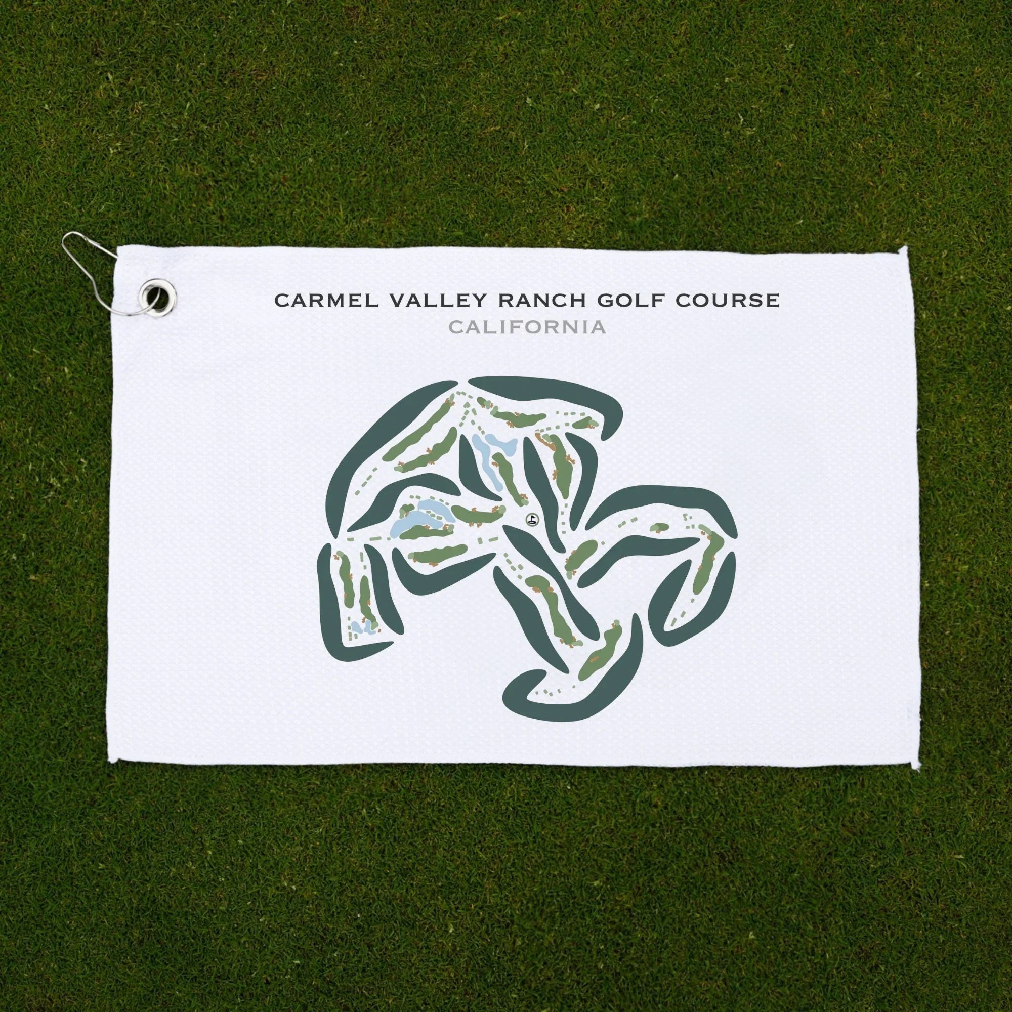 Carmel Valley Ranch Golf Course, California - Printed Golf Courses