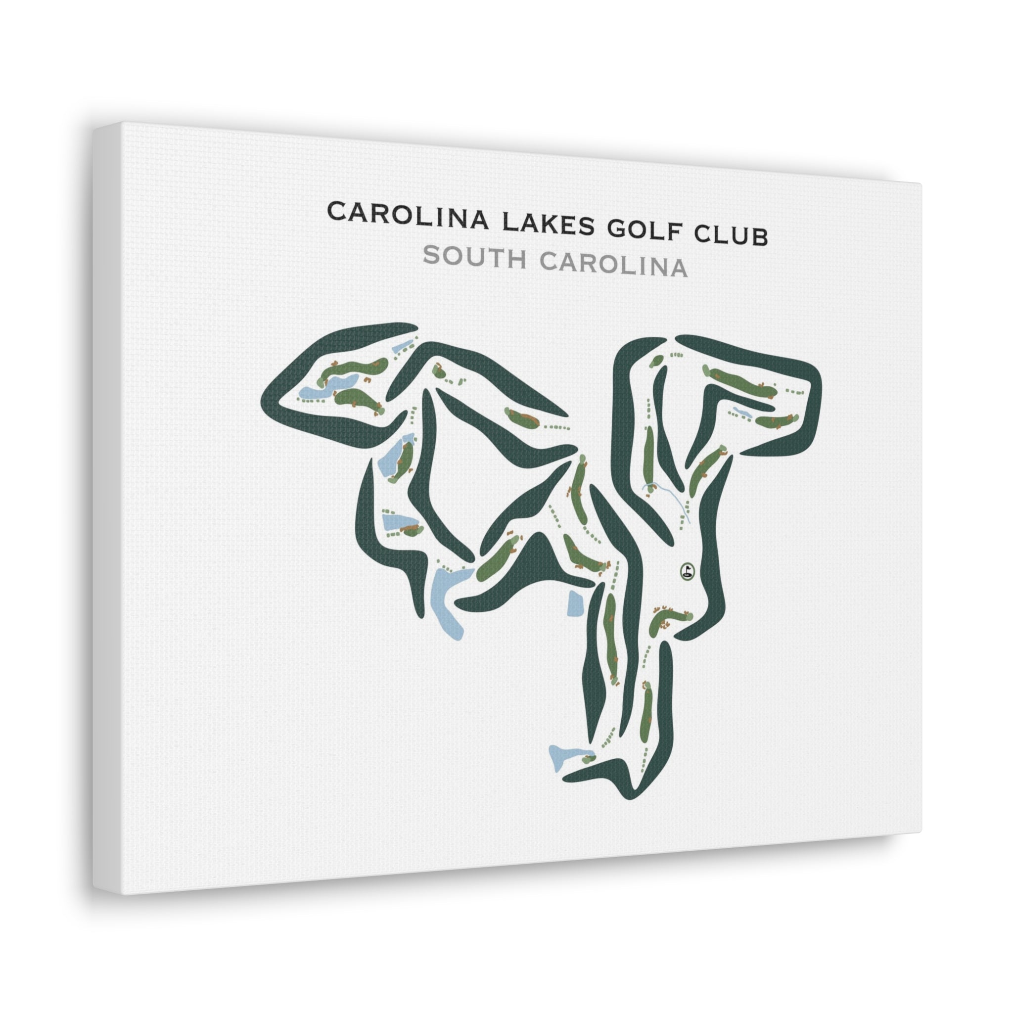 Carolina Lakes Golf Club, South Carolina - Printed Golf Courses