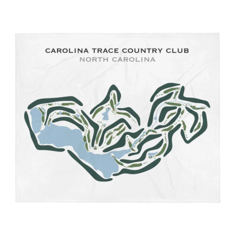 Carolina Trace Country Club, North Carolina - Printed Golf Courses