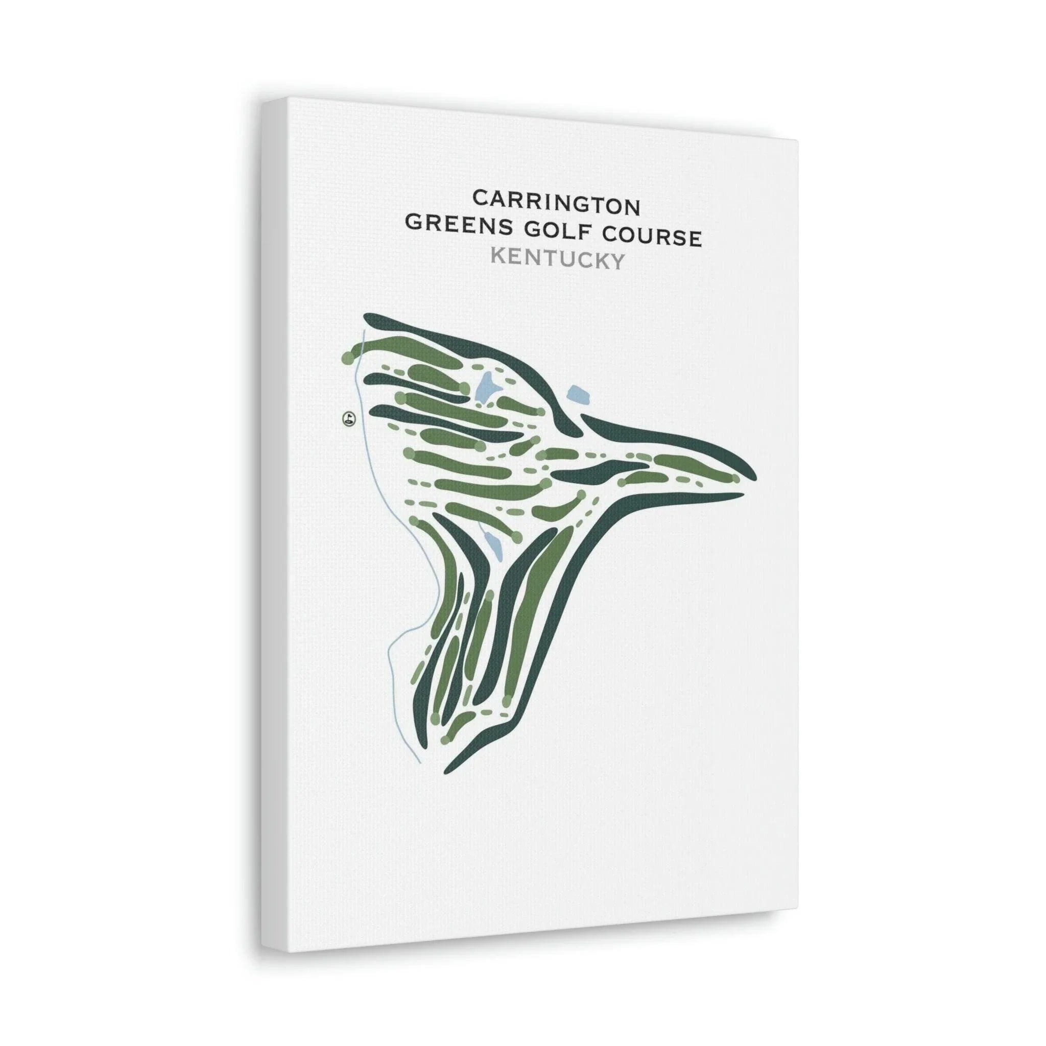 Carrington Greens Golf Course, Kentucky - Printed Golf Courses