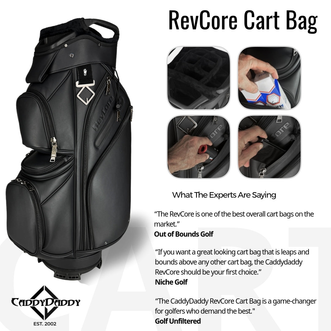 RevCore Golf Cart Bag | 14 Way Divider