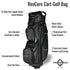 RevCore Golf Cart Bag | 14 Way Divider