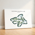 Carthage Country Club, Texas - Printed Golf Courses