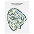 Casa Linda Oaks Golf Course, Florida - Printed Golf Courses