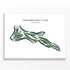 Cascades Golf Club, Virginia - Printed Golf Courses
