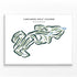 Cascades Golf Course, Michigan - Printed Golf Courses