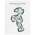 Cascades Golf Course, Indiana - Printed Golf Courses